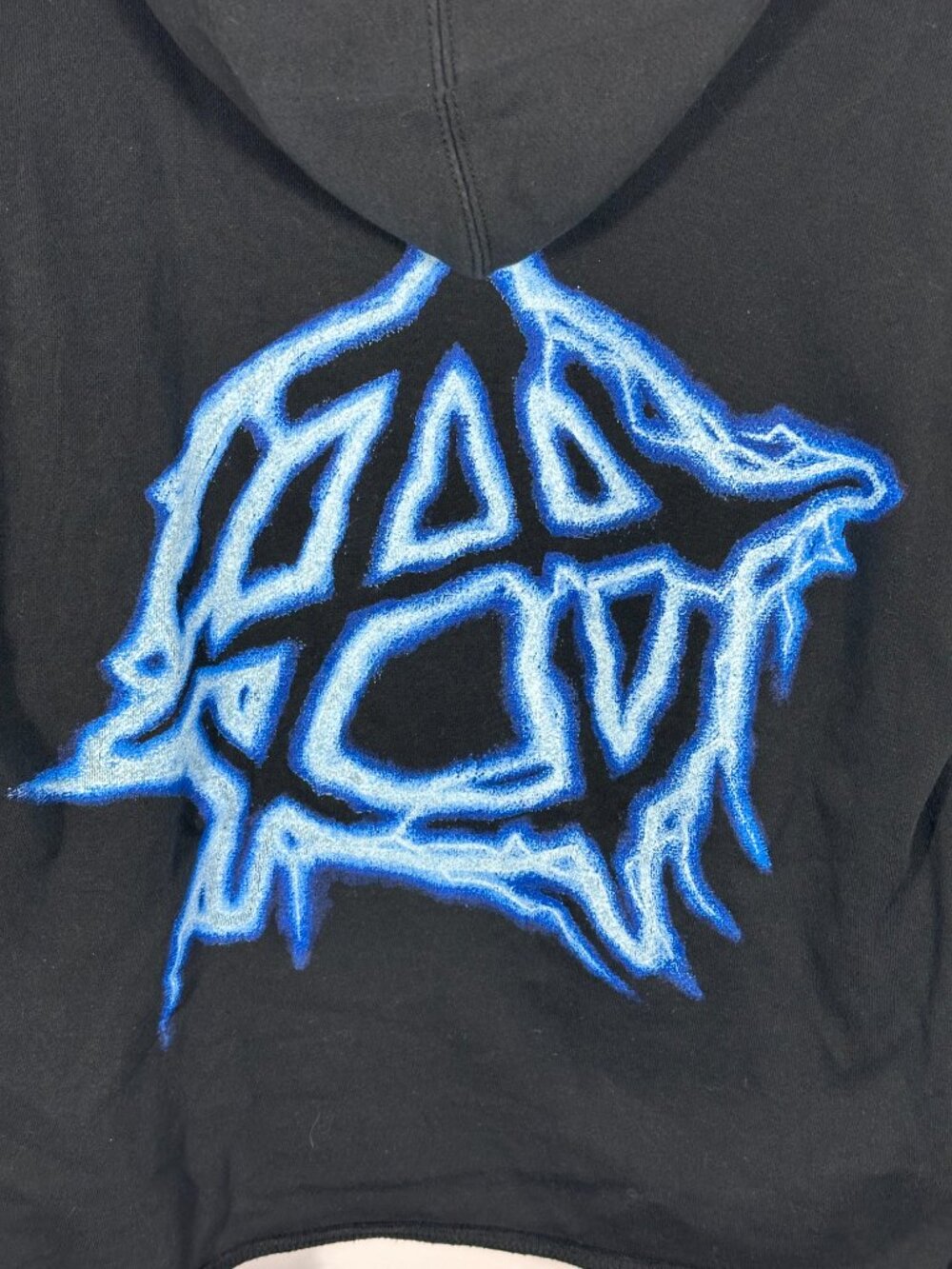 Revenge Anarchy Lightning Logo Pullover Hoodie Size Mens M - Picture 8 of 9